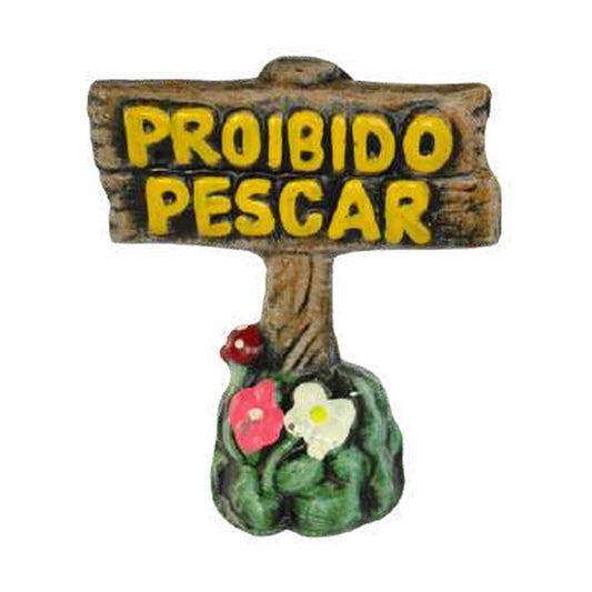 TREMA DECOR.T-86D PLACA PROIBIDO PESCAR