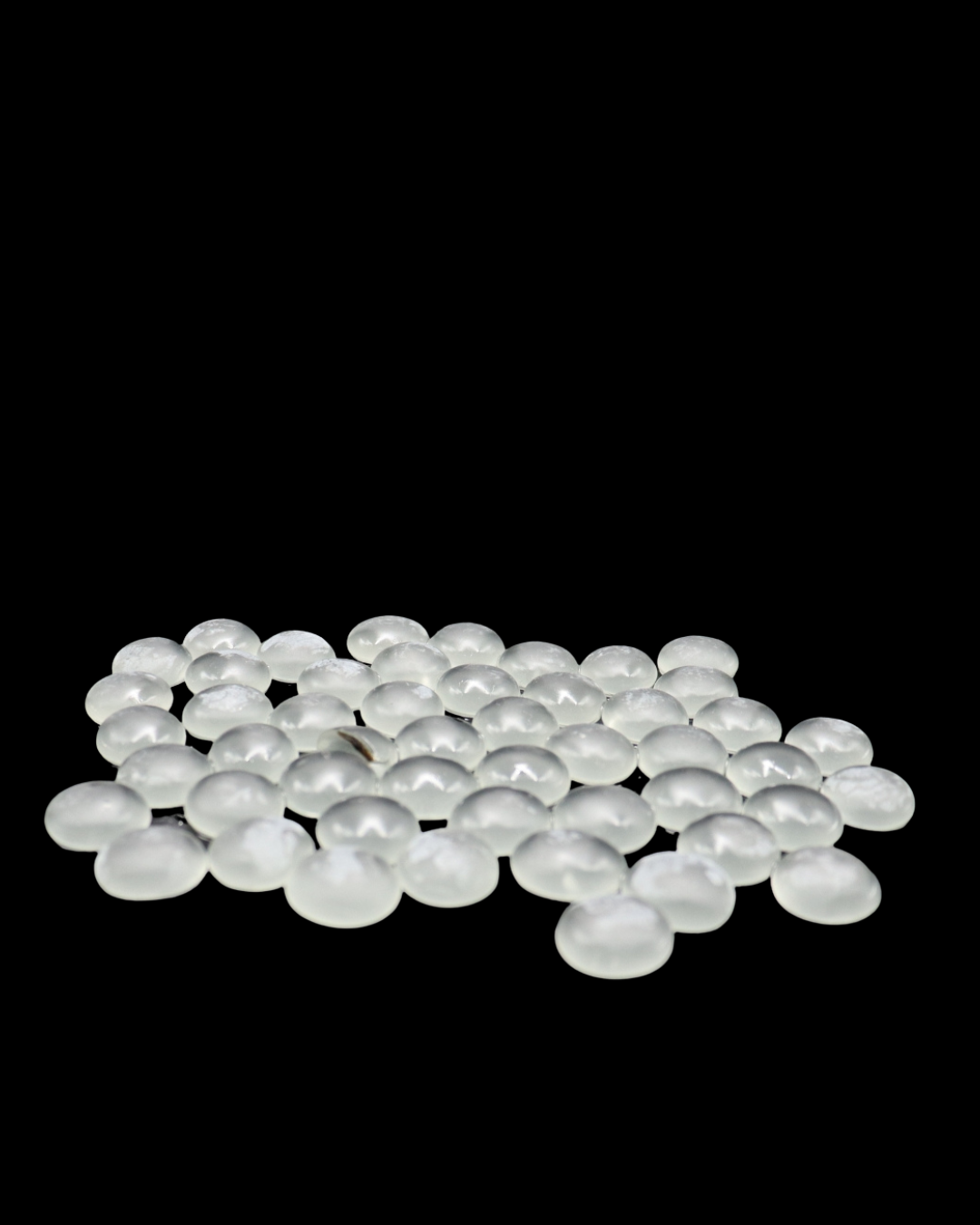 SKRw ENFEITE DE VIDRO F-17-19  FOSCO BRANCO 200G