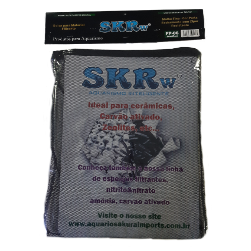 SKRw BOLSA  MAT.FILT. FP-06 34X43CM MALHA FINA PR