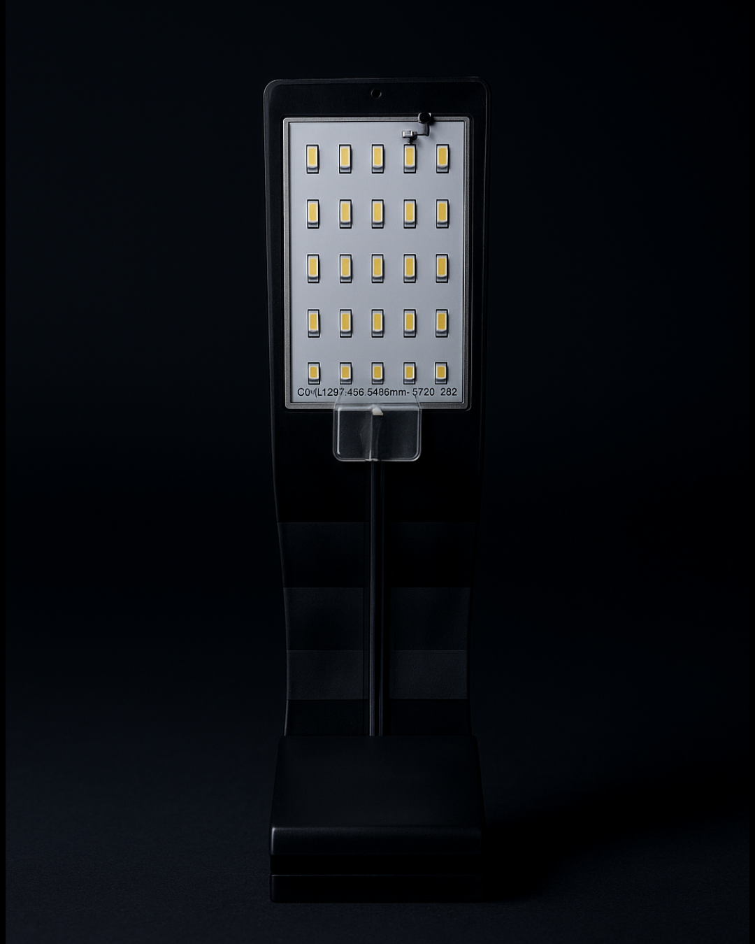 SKRw LUMIN. M-280 CLIP LED 9W MULTICOL - PRETA BIV