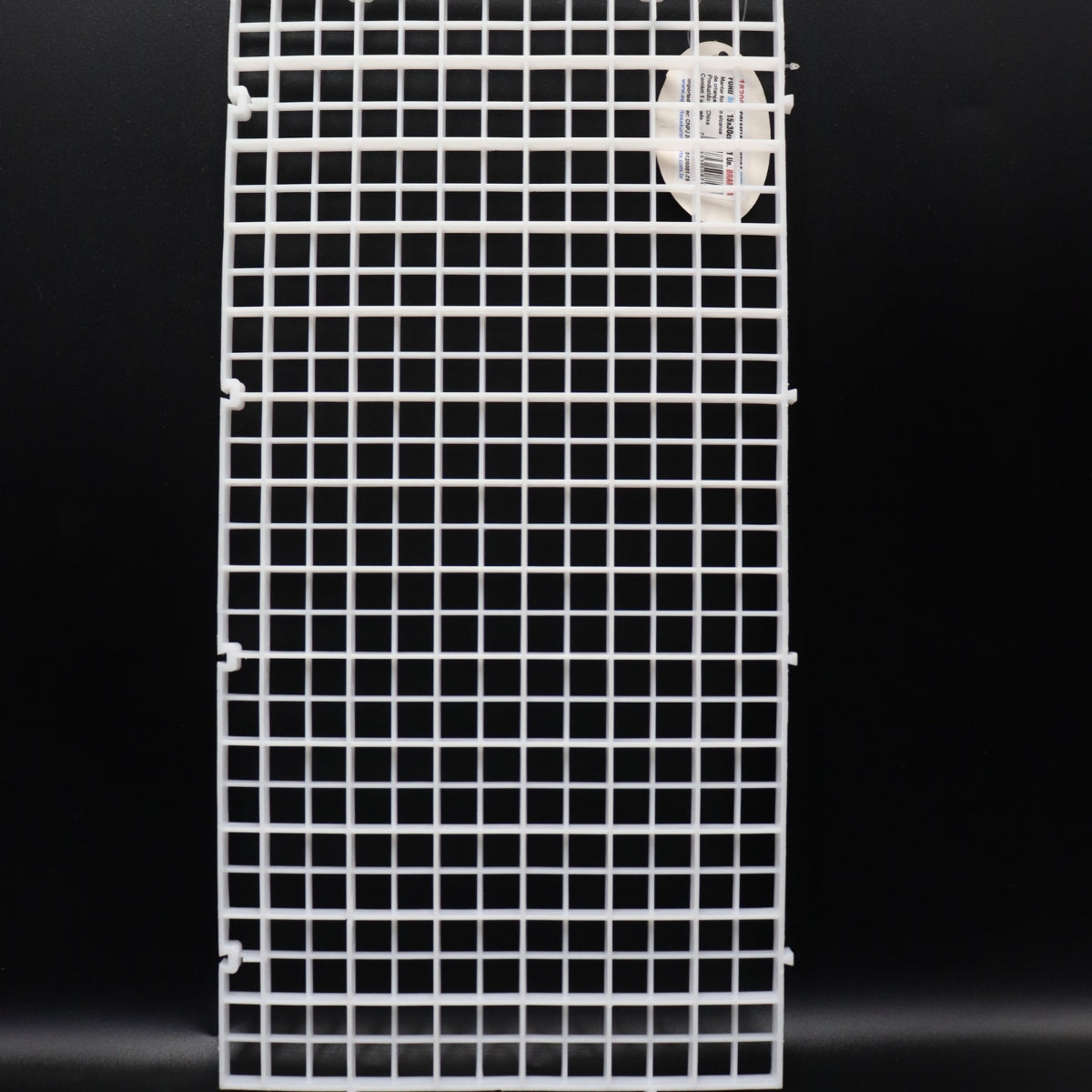 SKRw COLMEIA PLASTICA FURO  8MM 15X30CM C/ 1 BRANC