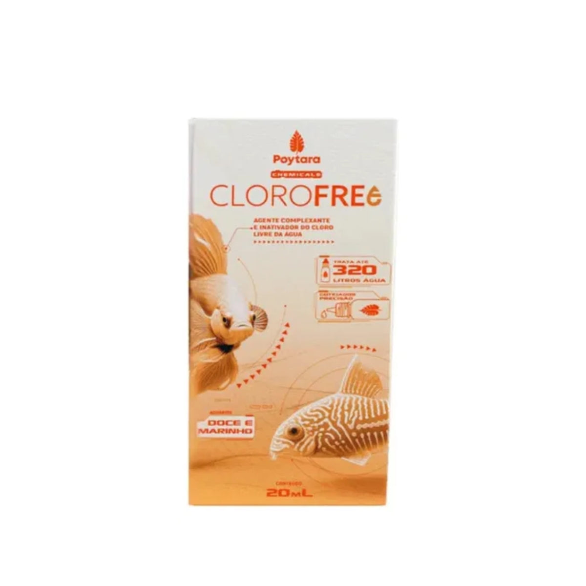 POYTARA CHEMICALS CLOROFREE 20ML -  ANTICLORO
