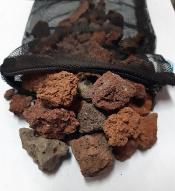 SKRw MIDIA LAVA ROCK  10 A 25MM + BOLSA 800G