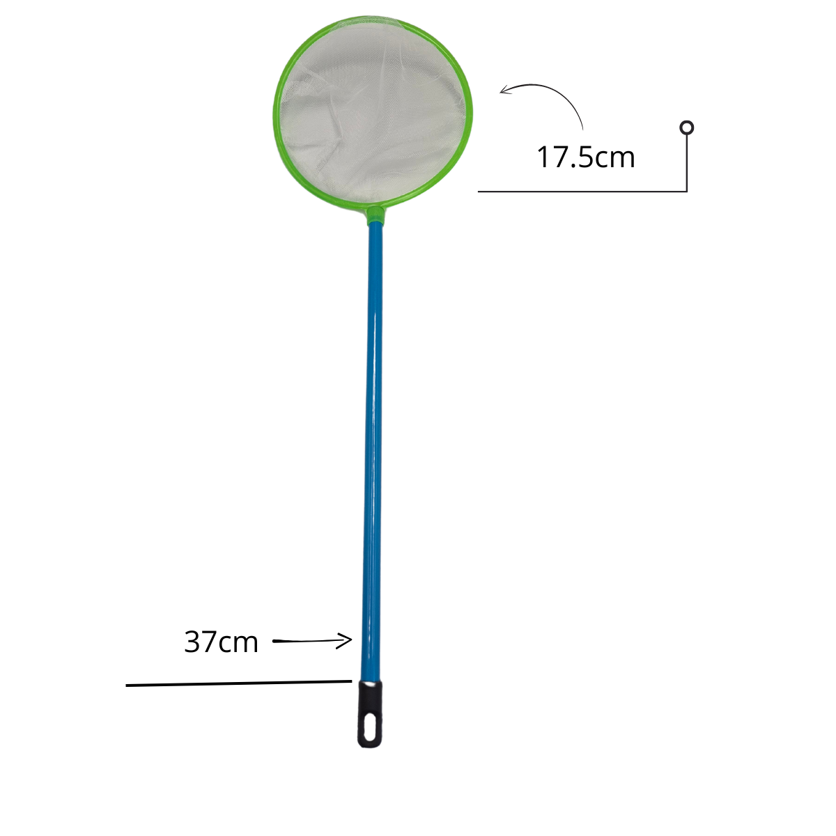 SKRw REDE P/ AQUARIO REDONDA RASA 17.5CM CABO 37MC