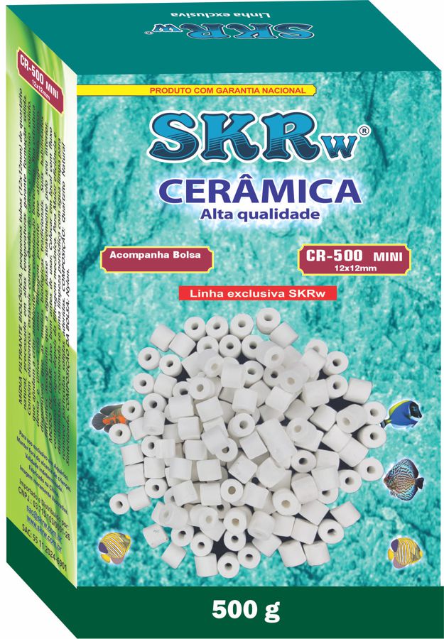 SKRw CERAMICA  CILINDR.12X12 + BOLSA CR- 500G MINI