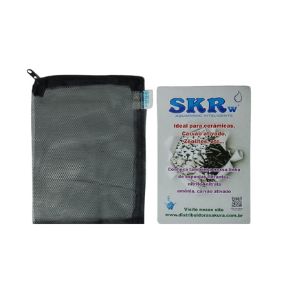 SKRw BOLSA  MAT.FILT. FP-04 16X22CM MALHA FINA PR