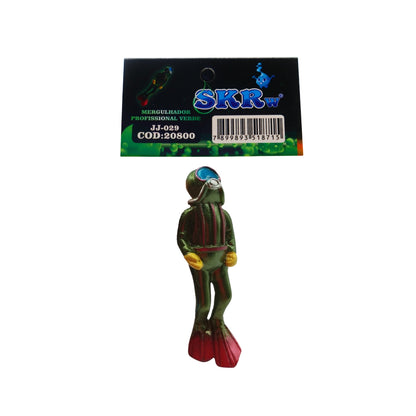 SKRw ENFEITE JJ-029C MERGULHA.FLUTUA.PROFIC. VERDE