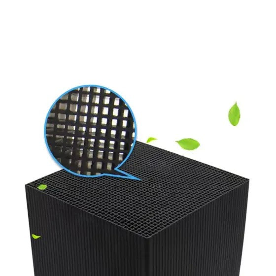SKRw CARVAO ATIVADO CUBO HONEYCOMB.10X10X10 UNIDAD