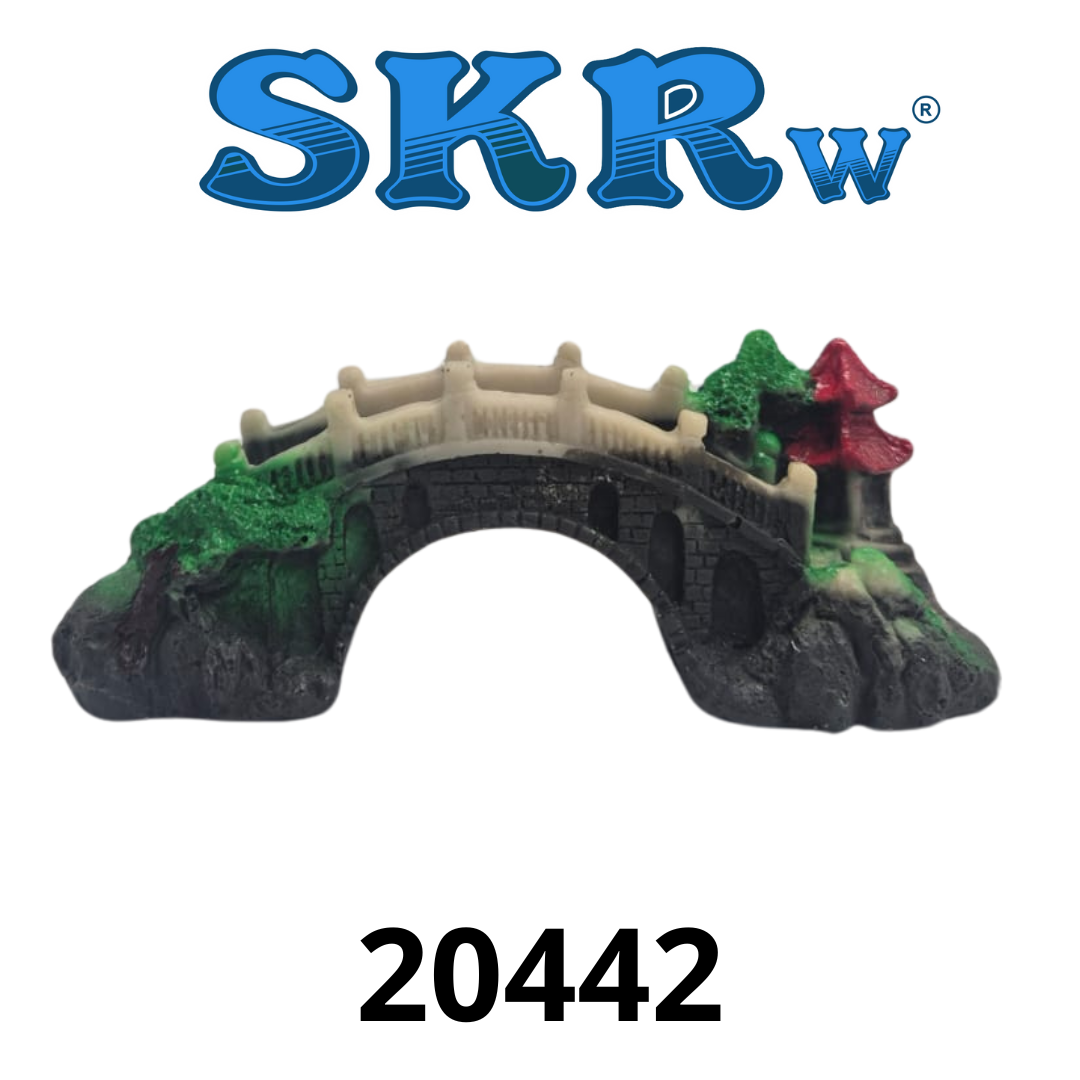 SKRw ENFEITE RESINA K- 116 PONTE CHINA BR/V 18*7*6