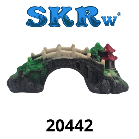 SKRw ENFEITE RESINA K- 116 PONTE CHINA BR/V 18*7*6