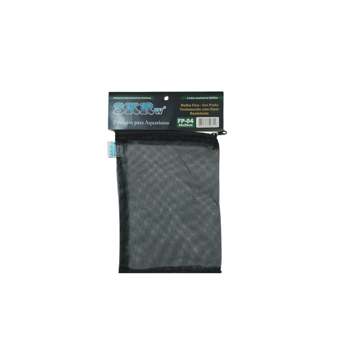 SKRw BOLSA  MAT.FILT. FP-04 16X22CM MALHA FINA PR