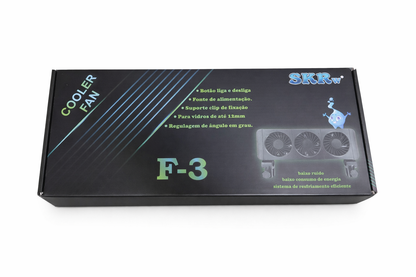 SKRw COOLER FAN 3 COOLER F-3 PRO TRIPLO BIVOLT