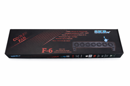 SKRw COOLER FAN 6 COOLER F-6  BASICO SEXTUPLO BIV.