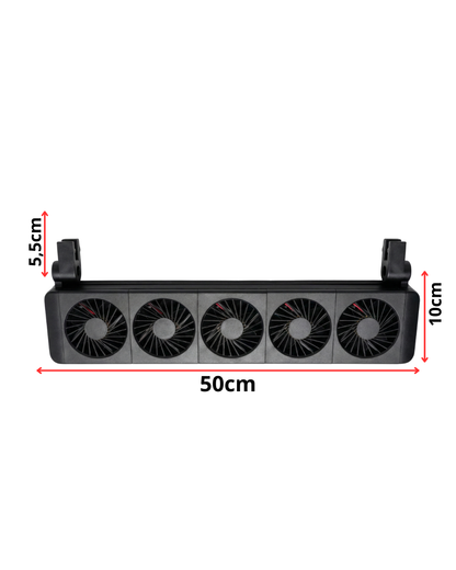 SKRw COOLER FAN 5 COOLER F-5 PRO QUINTUPLO BIVOLT