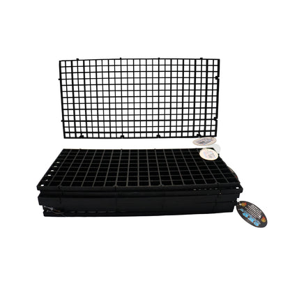 SKRw COLMEIA PLASTICA FURO 15MM 15X30CM C/ 8 PRETA