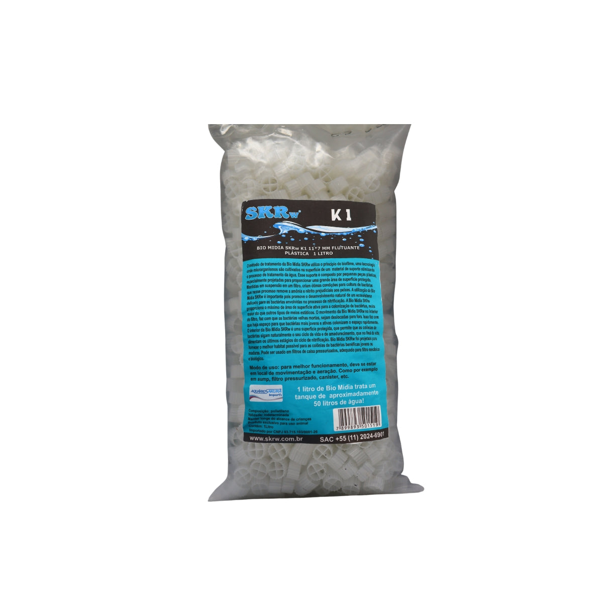 SKRw BIO MIDIA K1 11*7 MM FLUT.PLAST.   1 LT