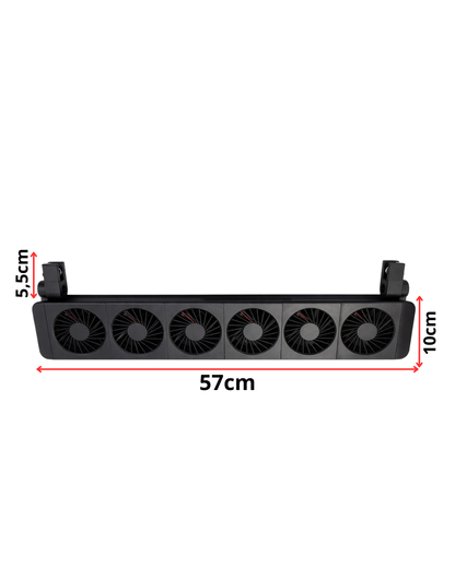 SKRw COOLER FAN 6 COOLER F-6 PRO SEXTUPLO BIVOLT