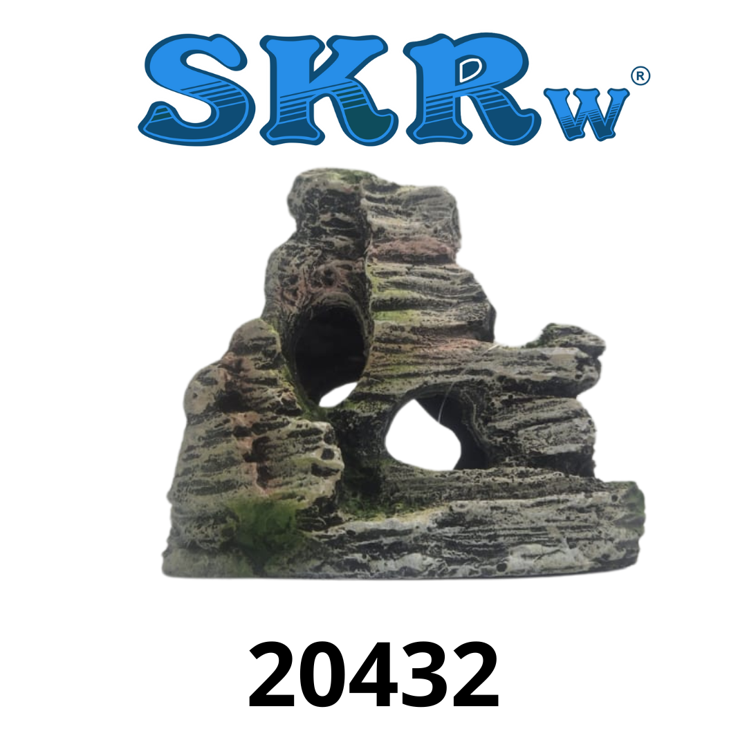 SKRw ENFEITE RESINA K- 416D ROCHEDO C FURO 10*5*10