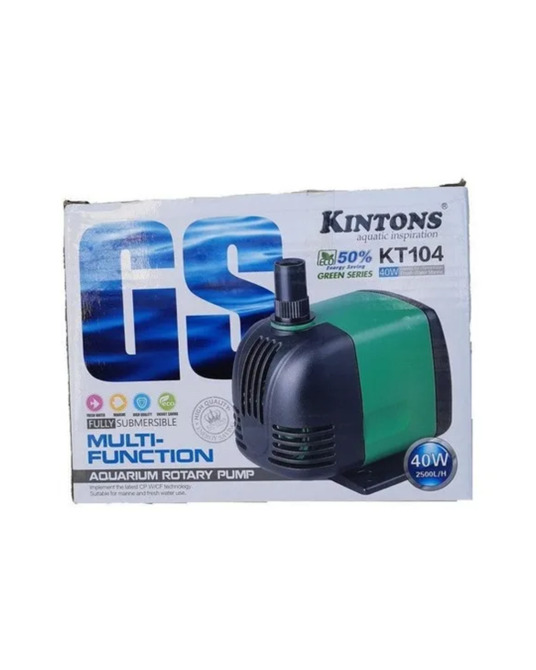 KINTONS BOMBA SUBMERSA KT-104 2500LH 40W 110V