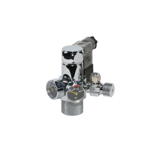 ISTA REGULADOR CO2  VERTICAL MANOM. SOLENOID I-579