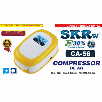 SKRw COMPRESSOR  CA-56 1 SAIDA 4.5L/M 3.5W 220V