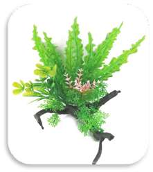 SKRw PLANTA ARTIFICIAL K-417 10X18CM GALHO VERDE
