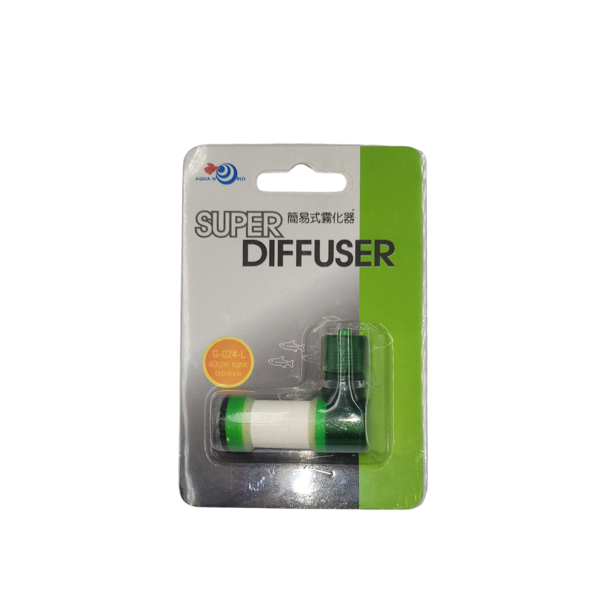 UP-AQUA DIFUSOR DE CO2 CILINDRO  L  G-024-L
