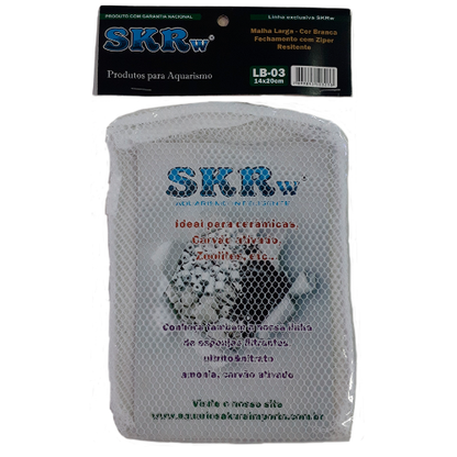 SKRw BOLSA  MAT.FILT. LB-03 14X20CM MALHA LARGA BR