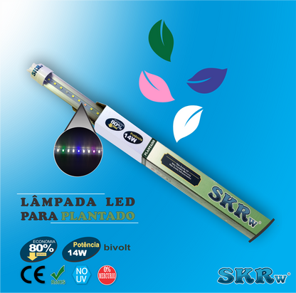 SKRw LAMPADA DE LED TUBOL.T8 14W 90CM