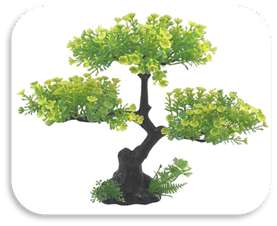 SKRw PLANTA ARTIFICIAL T1163 24X24CM GALH.VD/AM