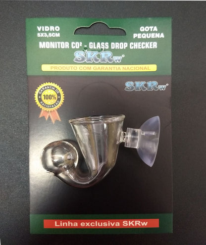 SKRw MONITOR CO2 GLASS DROP CHECKER GOTA  PQ.CO2-S