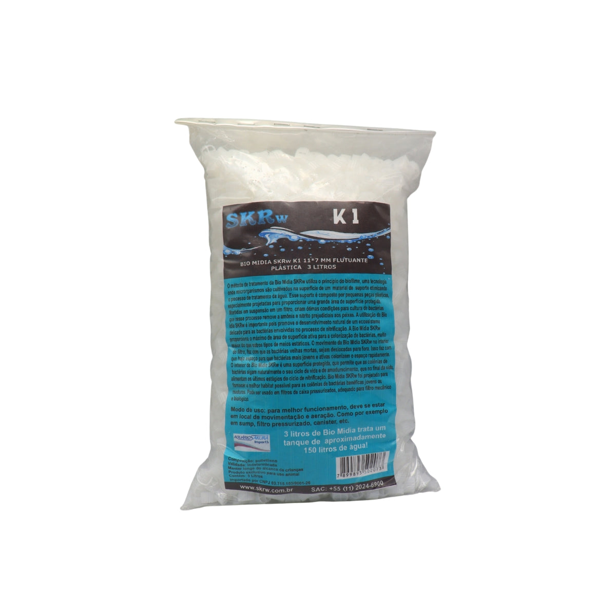 SKRw BIO MIDIA K1 11*7 MM FLUT.PLAST.   3 LT