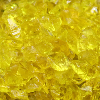 SKRw ENFEITE DE VIDRO F- 6-9  YELLOW 200G