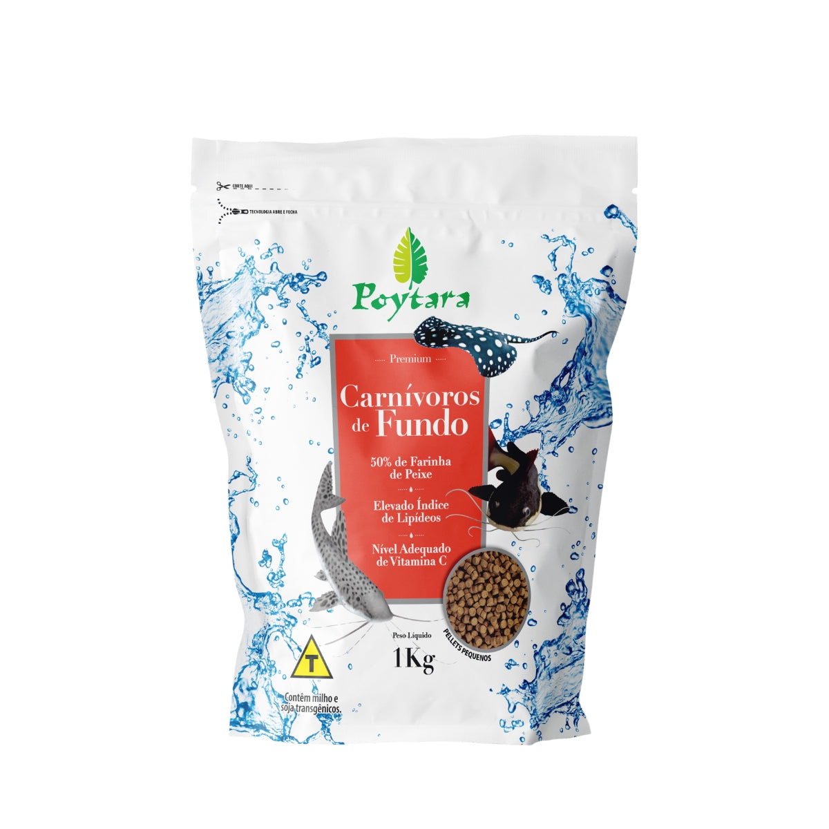 POYTARA CARNIVOROS DE FUNDO 1.0 KG PQ