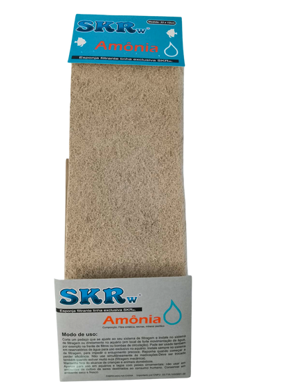 SKRw ESPONJA FILTRANTE REMOVE AMONIA   33X12CM