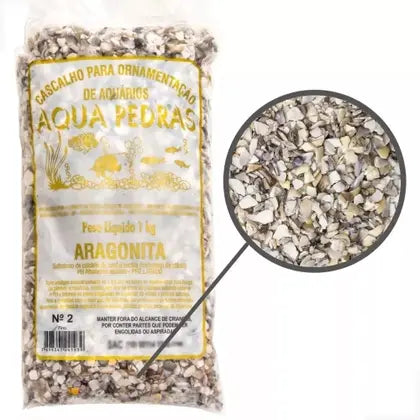 AQUAPEDRAS ARAGONITA Nº2 MEDIO   1KG
