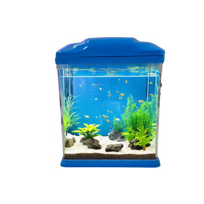 SKRw AQUARIO B-226L BOMBA, ILUMINAÇÃO, FILTRAGEM  26X19X32 12LT AZ