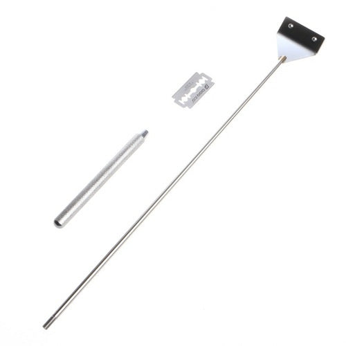 SKRw RASPADOR ALGAS INOX R-46 + LAMINA+PROLON 46CM