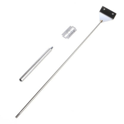 SKRw RASPADOR ALGAS INOX R-46 + LAMINA+PROLON 46CM