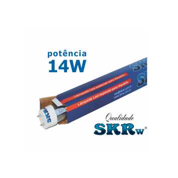 SKRw LAMPADA DE LED TUBOL.T8 14W 90CM AZUL