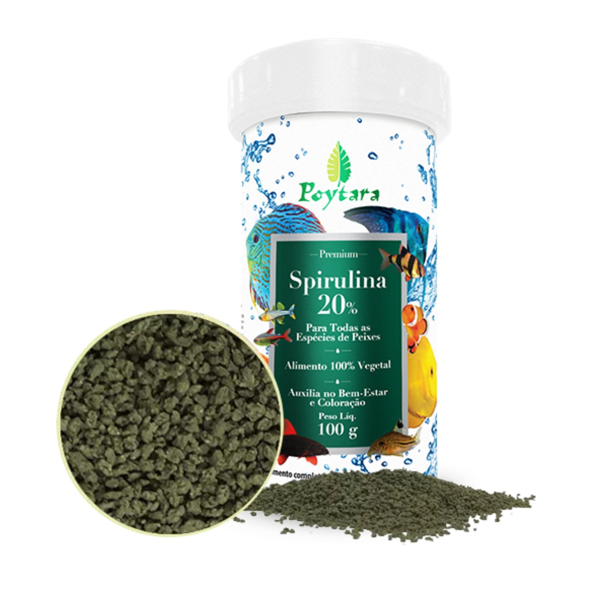 POYTARA SPIRULINA 20% 100G
