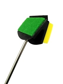 SKRw LIMPADOR ESPONJA CABO DE METAL LE-56 50CM