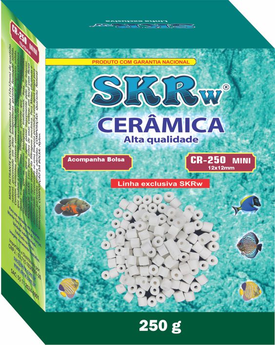 SKRw CERAMICA  CILINDR.12X12 + BOLSA CR- 250G MINI