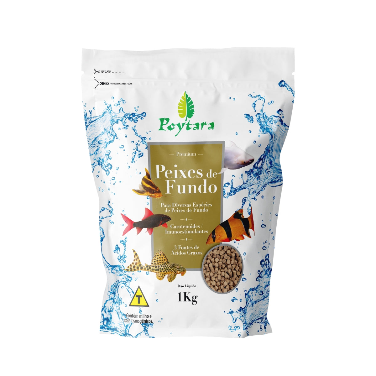 POYTARA PEIXES DE FUNDO 1 KILO