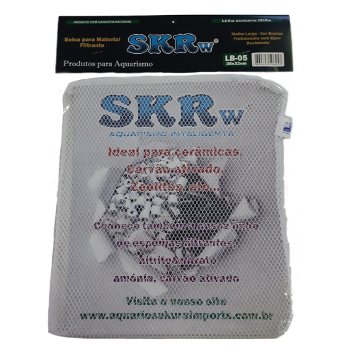 SKRw BOLSA  MAT.FILT. LB-05 28X32CM MALHA LARGA BR