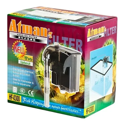 ATMAN FILTRO EXTERNO HF-0300 300L/H 220V