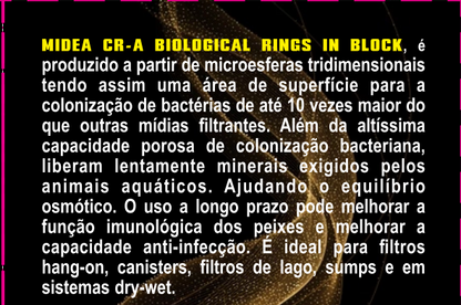 SKRw CERAMICA MIDIA CR-A BIOLOG. IN BLOCK 8UN.5x5x
